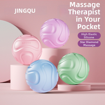 Fasijos masažo kamuolys pėdų masažui, gilių akupunktūros taškų raumenų atsipalaidavimas, pečių ir kaklo palengvėjimas, joga meridijono kamuolys; Medžiaga: TPE; Svoris: 135 g; Nepripučiamas