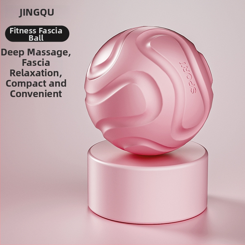 Fasijos masažo kamuolys pėdų masažui, gilių akupunktūros taškų raumenų atsipalaidavimas, pečių ir kaklo palengvėjimas, joga meridijono kamuolys; Medžiaga: TPE; Svoris: 135 g; Nepripučiamas