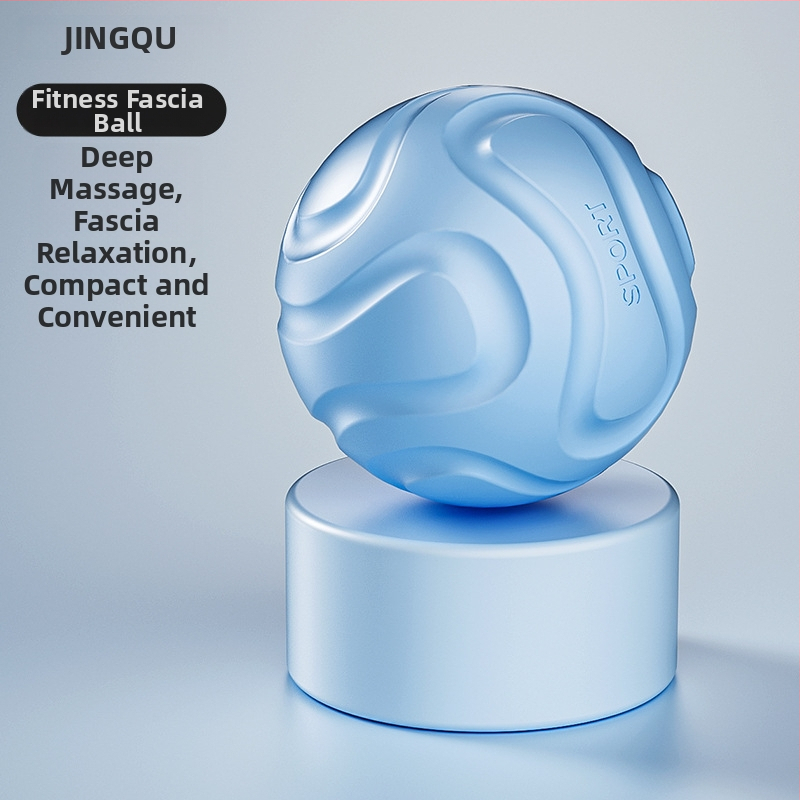 Fasijos masažo kamuolys pėdų masažui, gilių akupunktūros taškų raumenų atsipalaidavimas, pečių ir kaklo palengvėjimas, joga meridijono kamuolys; Medžiaga: TPE; Svoris: 135 g; Nepripučiamas