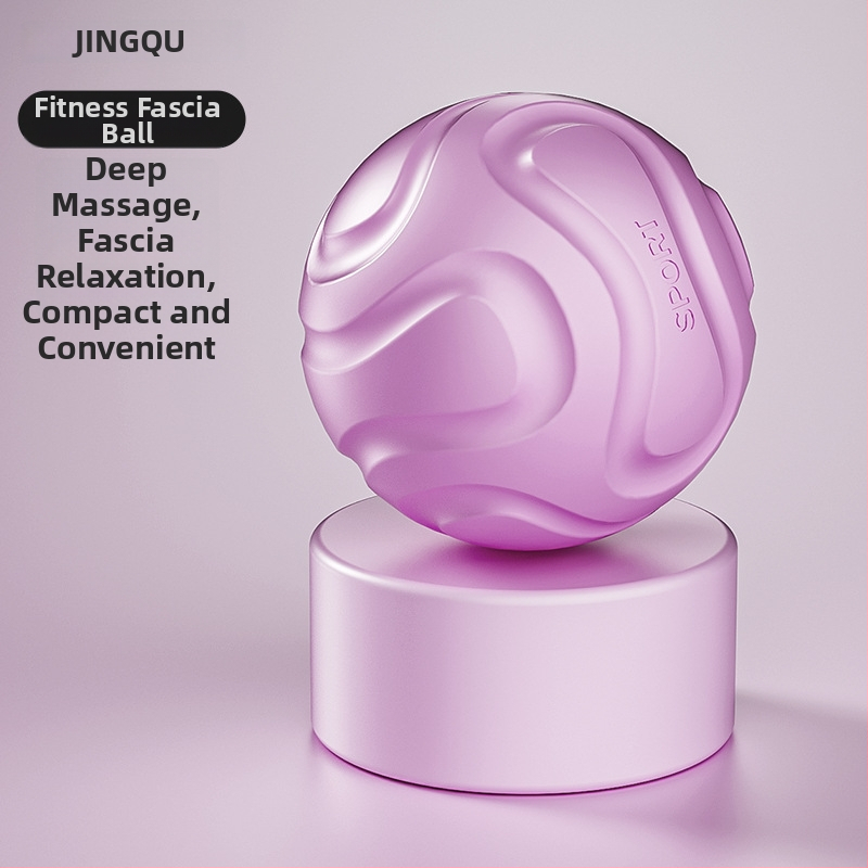 Fasijos masažo kamuolys pėdų masažui, gilių akupunktūros taškų raumenų atsipalaidavimas, pečių ir kaklo palengvėjimas, joga meridijono kamuolys; Medžiaga: TPE; Svoris: 135 g; Nepripučiamas
