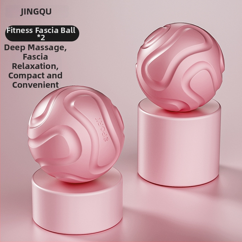 Fasijos masažo kamuolys pėdų masažui, gilių akupunktūros taškų raumenų atsipalaidavimas, pečių ir kaklo palengvėjimas, joga meridijono kamuolys; Medžiaga: TPE; Svoris: 135 g; Nepripučiamas