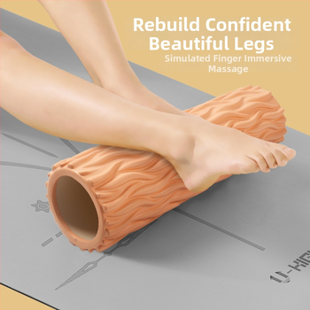 Youheng EVA+PVC putų volas jogai – raumenų atsipalaidavimo masažo volas pradedantiesiems