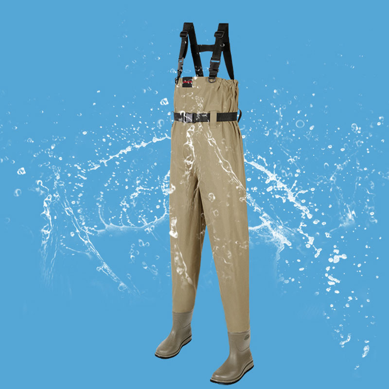 Žieminiai unisex vandeniui atsparūs waders žvejybai srautuose – nuo pusės kūno iki viso kūno, vandeniui atsparus komplektas