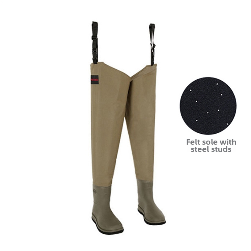 Žieminiai unisex vandeniui atsparūs waders žvejybai srautuose – nuo pusės kūno iki viso kūno, vandeniui atsparus komplektas