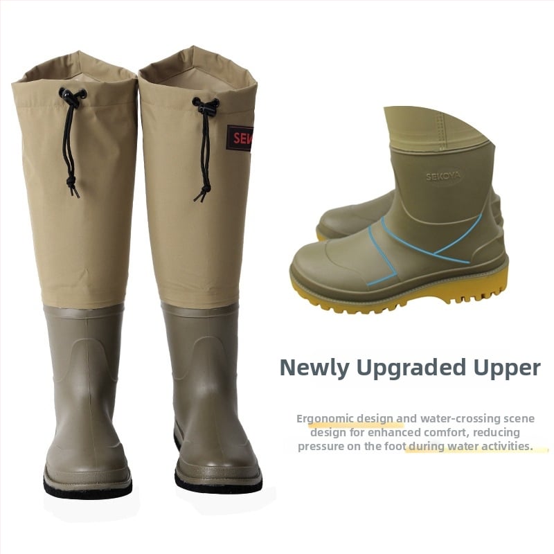 Žieminiai unisex vandeniui atsparūs waders žvejybai srautuose – nuo pusės kūno iki viso kūno, vandeniui atsparus komplektas