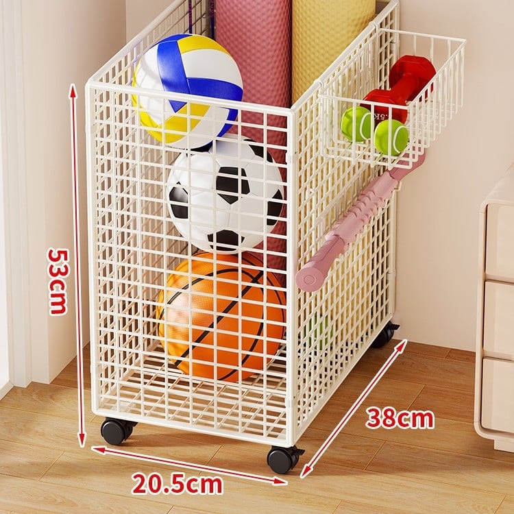 Кош за съхранение с метална конструкция — марка Qin qi, модел 2117586323388435200, модерен стил