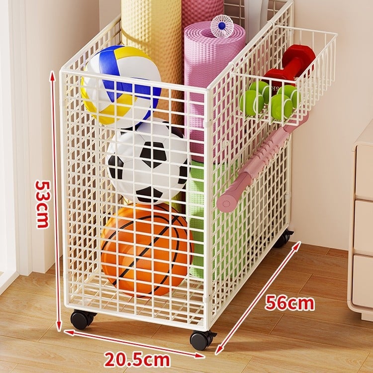 Кош за съхранение с метална конструкция — марка Qin qi, модел 2117586323388435200, модерен стил