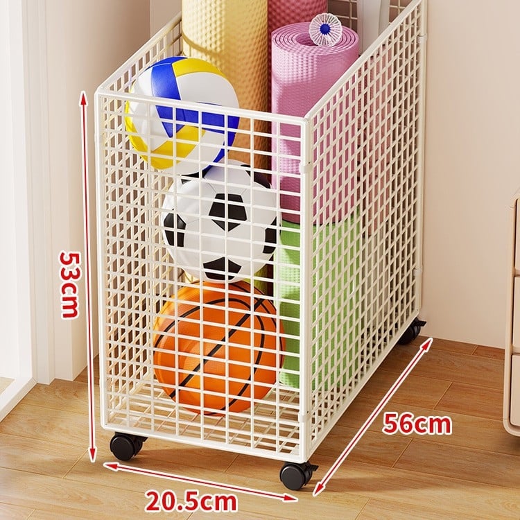 Кош за съхранение с метална конструкция — марка Qin qi, модел 2117586323388435200, модерен стил