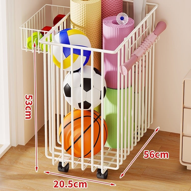 Кош за съхранение с метална конструкция — марка Qin qi, модел 2117586323388435200, модерен стил