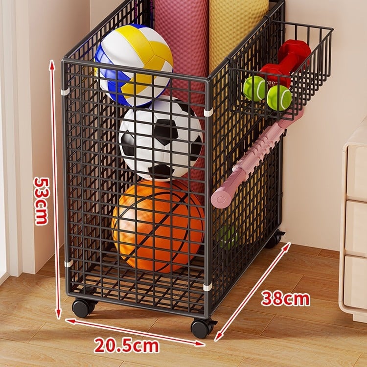 Кош за съхранение с метална конструкция — марка Qin qi, модел 2117586323388435200, модерен стил