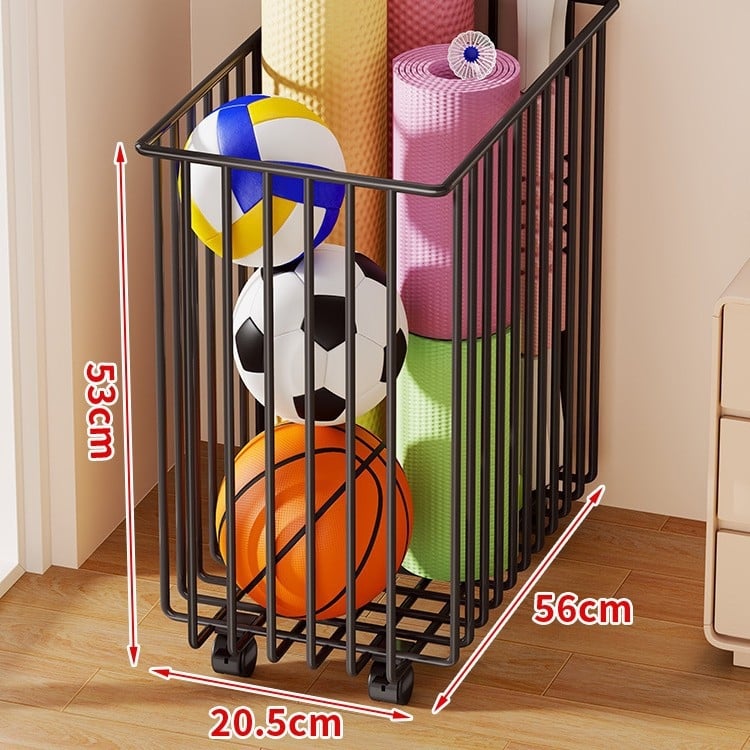 Кош за съхранение с метална конструкция — марка Qin qi, модел 2117586323388435200, модерен стил