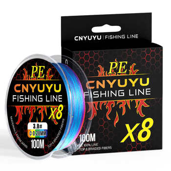 Glavna ribolovna linija – PE, 8-110 lb, Serija 8