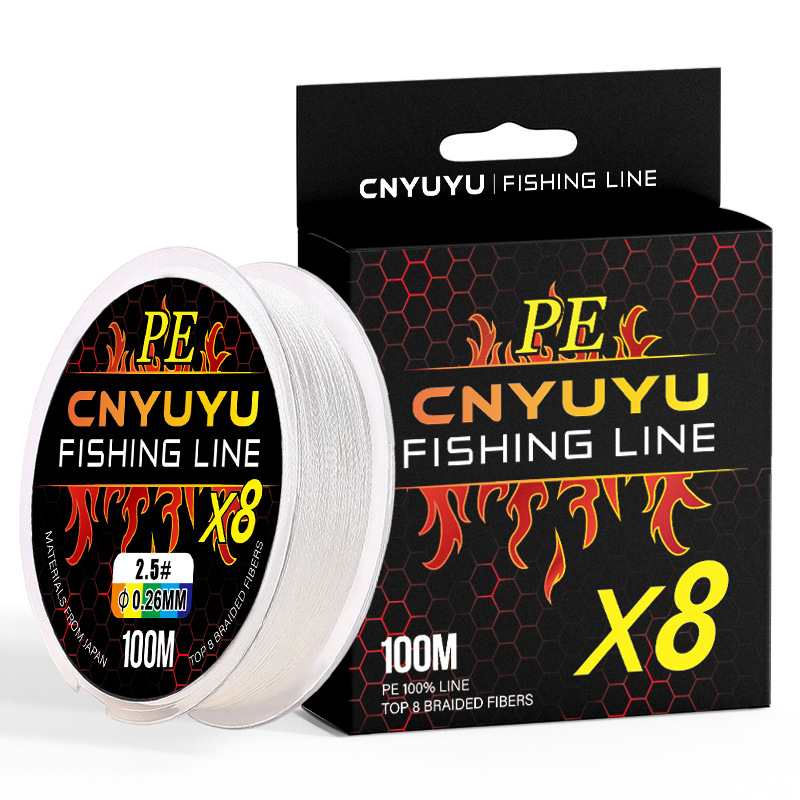 Glavna ribolovna linija – PE, 8-110 lb, Serija 8