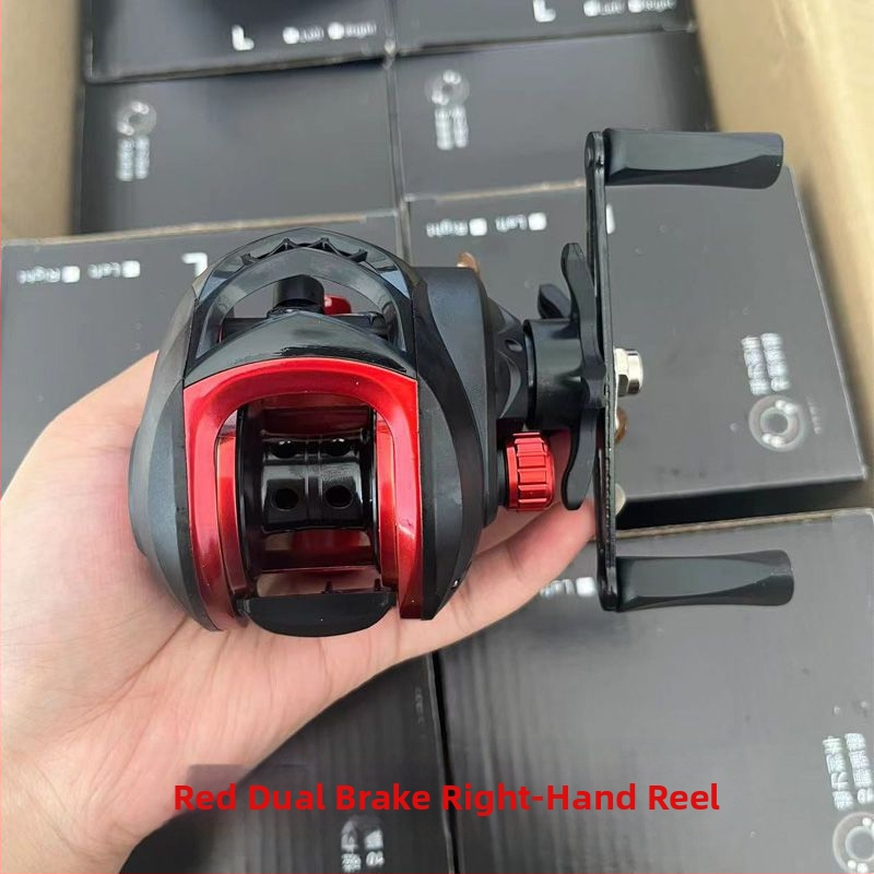 Спининг макара за примамки с антиразкъсване на линията, система с тройно и двойно спиране, метална конструкция