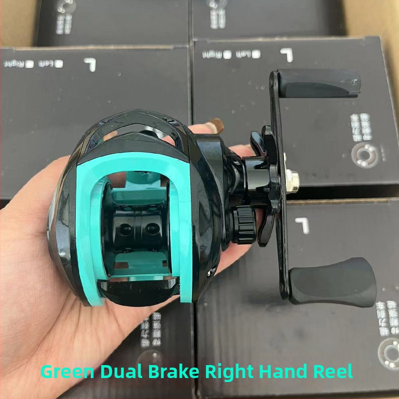 Спининг макара за примамки с антиразкъсване на линията, система с тройно и двойно спиране, метална конструкция