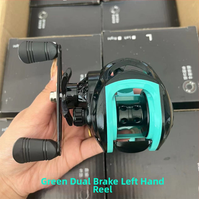 Спининг макара за примамки с антиразкъсване на линията, система с тройно и двойно спиране, метална конструкция