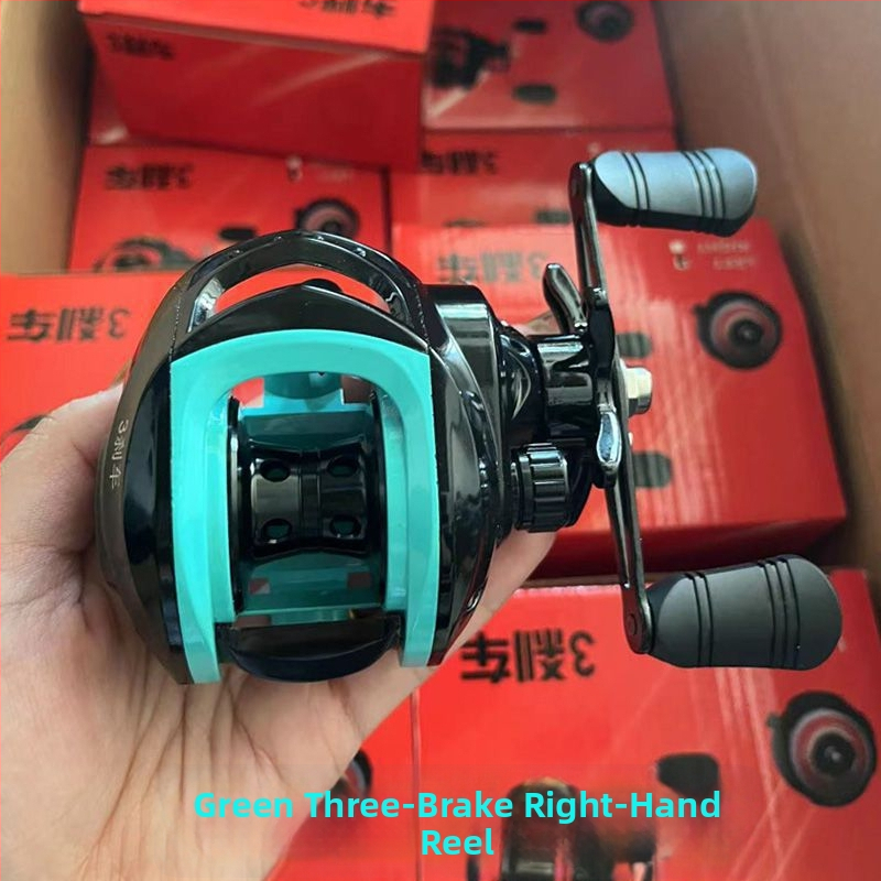 Спининг макара за примамки с антиразкъсване на линията, система с тройно и двойно спиране, метална конструкция