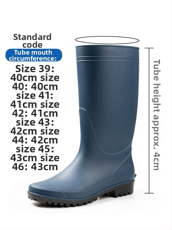 Täiskasvanutele mõeldud vihmajalatsid, unisex, plastikust ülemine, lühike toru kõrgus, universaalne stiil