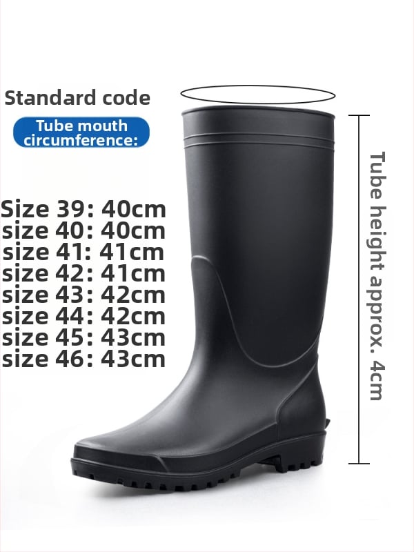 Täiskasvanutele mõeldud vihmajalatsid, unisex, plastikust ülemine, lühike toru kõrgus, universaalne stiil