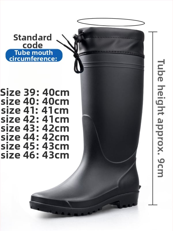 Täiskasvanutele mõeldud vihmajalatsid, unisex, plastikust ülemine, lühike toru kõrgus, universaalne stiil