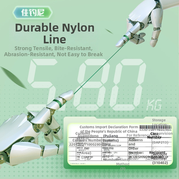 Nailoninių žvejybos linijų rinkinys – pagrindinė linija, didelis tempimo atsparumas