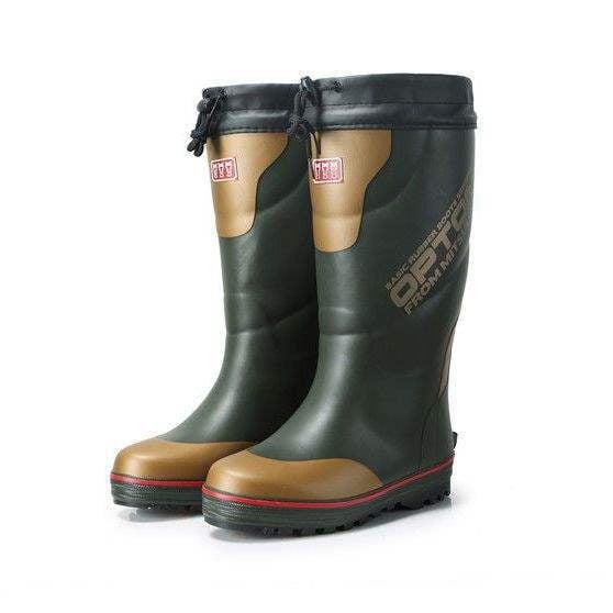 Meeste kõrged vihmasaapad kummist tallaga, libisemiskindlad, soojad ja vastupidavad