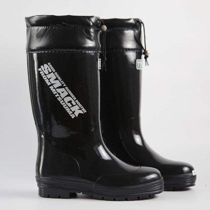Meeste kõrged vihmasaapad kummist tallaga, libisemiskindlad, soojad ja vastupidavad