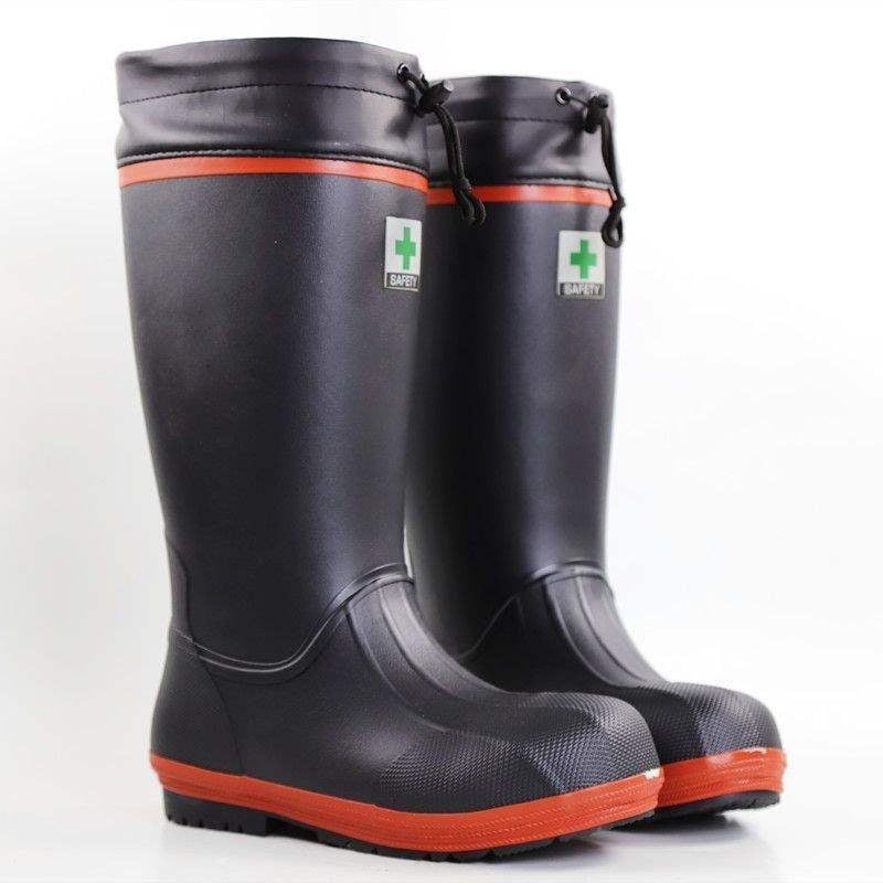 Meeste kõrged vihmasaapad kummist tallaga, libisemiskindlad, soojad ja vastupidavad