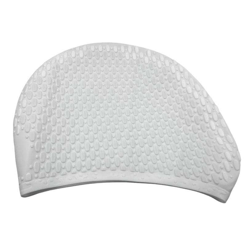 Silikonska kapa za plivanje za odrasle, s točkastim uzorkom, pogodna za plivanje