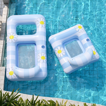 Naduvani ležaljka za bazen – PVC materijal, jednobojni uzorak, za odrasle