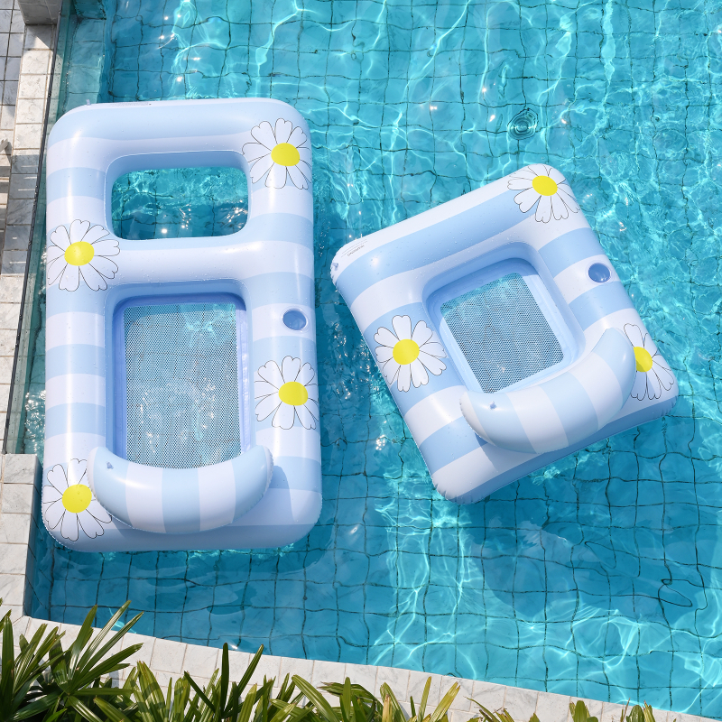 Naduvani ležaljka za bazen – PVC materijal, jednobojni uzorak, za odrasle
