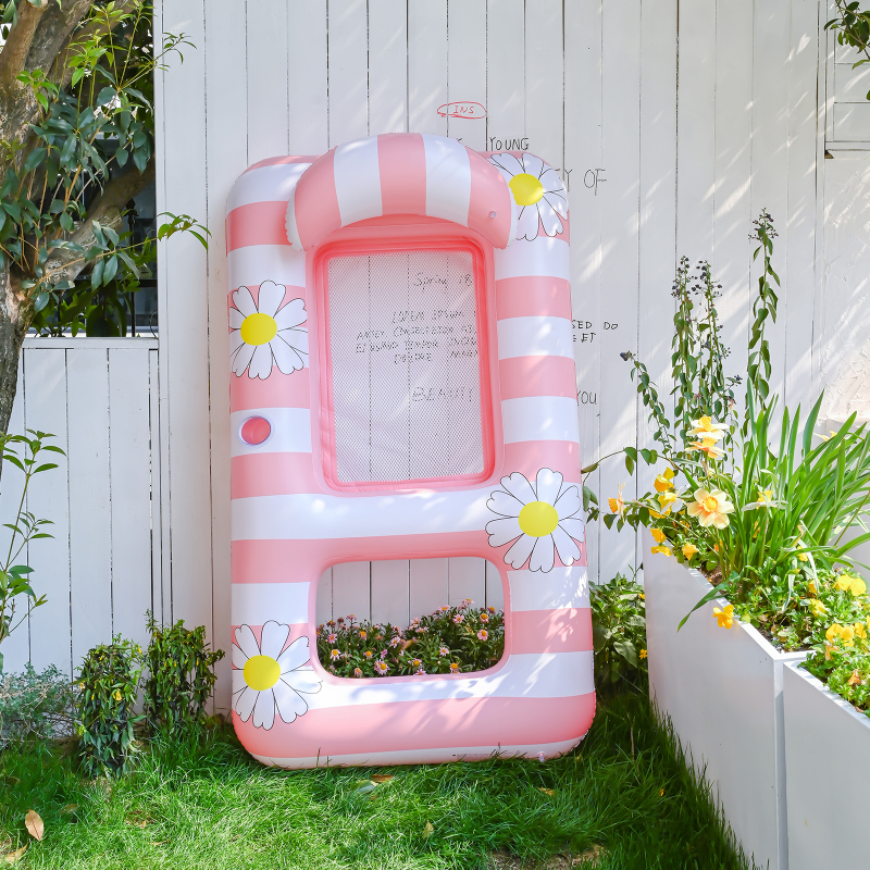 Naduvani ležaljka za bazen – PVC materijal, jednobojni uzorak, za odrasle