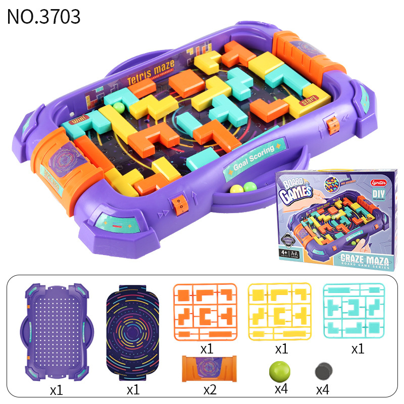 Divu vienā galda spēle: basketbols un futbols — plastmasas konstrukcija, divu spēlētāju duelis, iepakojums kastē, vecums 4–14