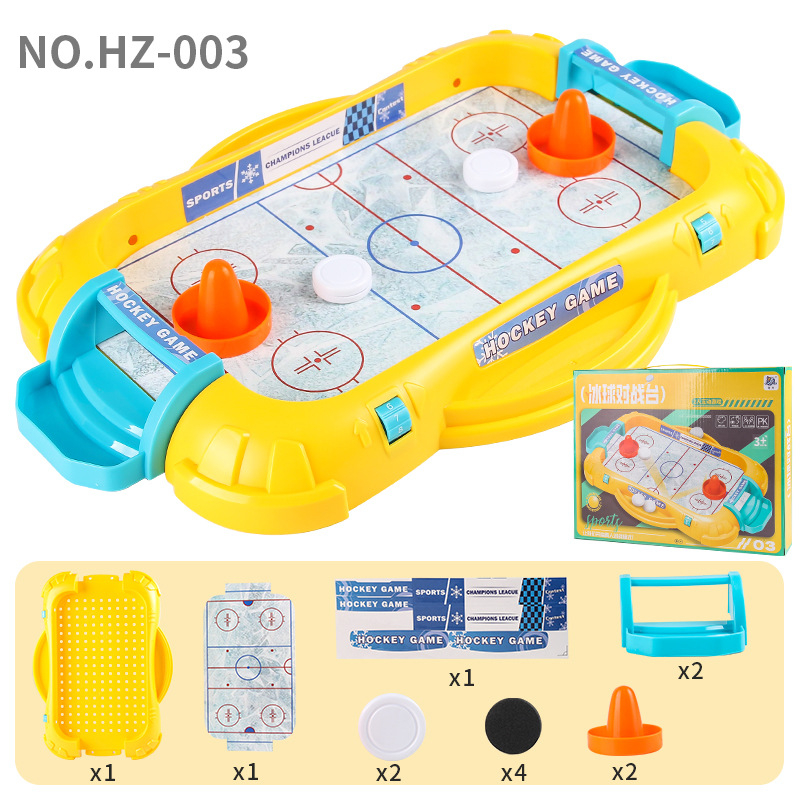 Divu vienā galda spēle: basketbols un futbols — plastmasas konstrukcija, divu spēlētāju duelis, iepakojums kastē, vecums 4–14