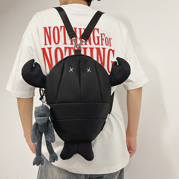 Unisex lobster stiilis kaks õla seljakott, 20–35 L nailon, tänavustilu, õhu-padi rihm, 2025 kevad