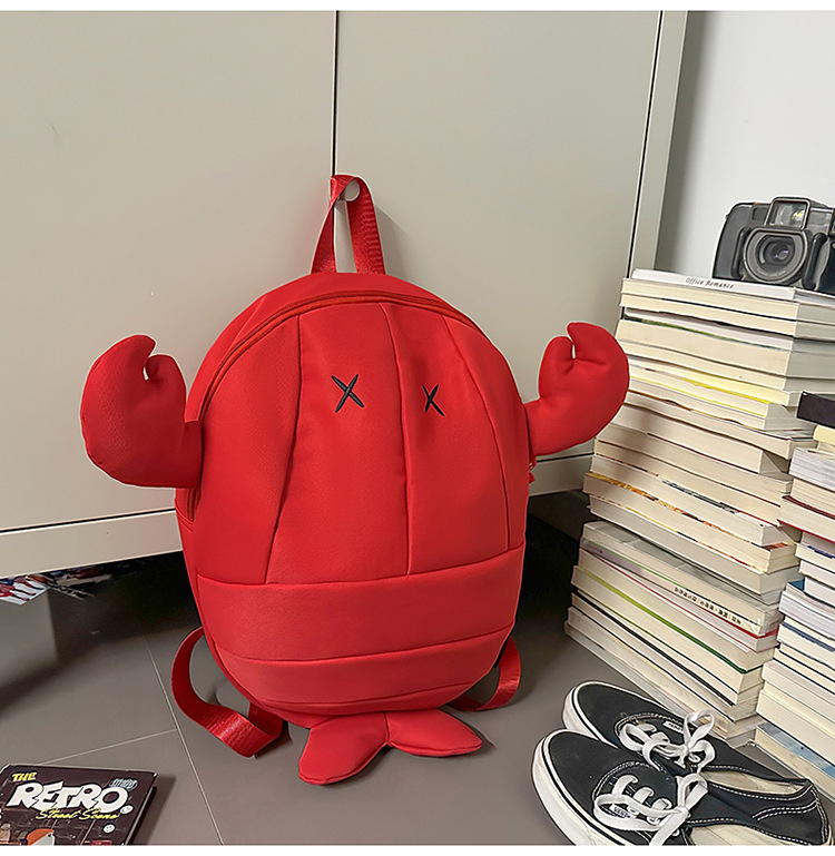 Unisex lobster stiilis kaks õla seljakott, 20–35 L nailon, tänavustilu, õhu-padi rihm, 2025 kevad