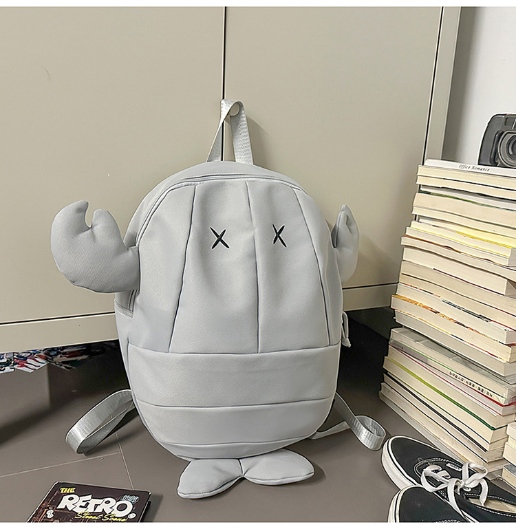 Unisex lobster stiilis kaks õla seljakott, 20–35 L nailon, tänavustilu, õhu-padi rihm, 2025 kevad