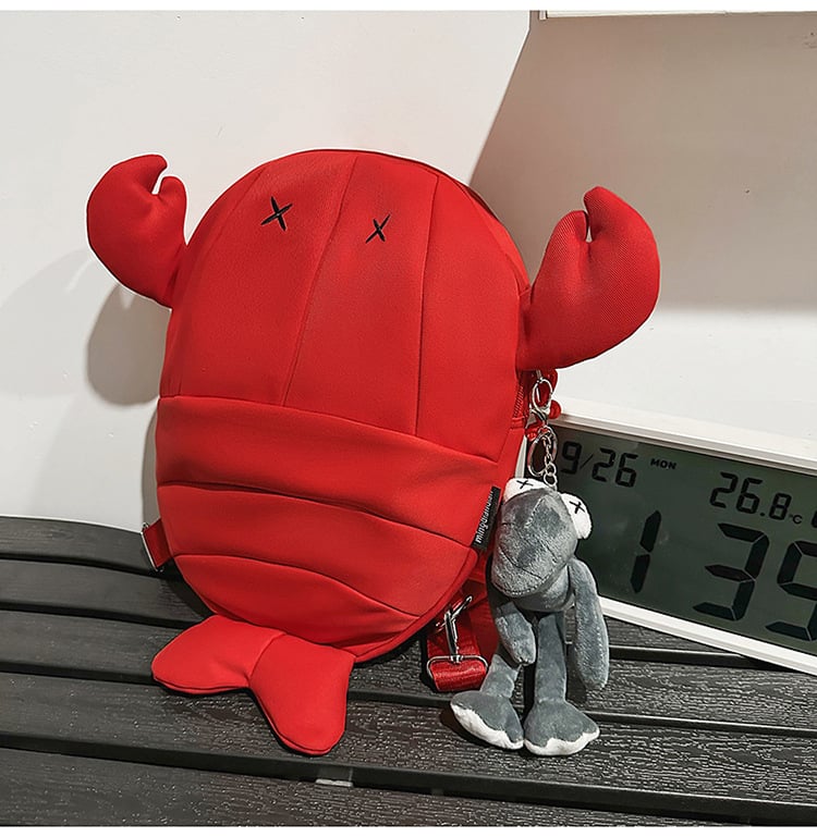 Unisex lobster stiilis kaks õla seljakott, 20–35 L nailon, tänavustilu, õhu-padi rihm, 2025 kevad