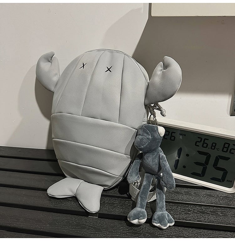 Unisex lobster stiilis kaks õla seljakott, 20–35 L nailon, tänavustilu, õhu-padi rihm, 2025 kevad