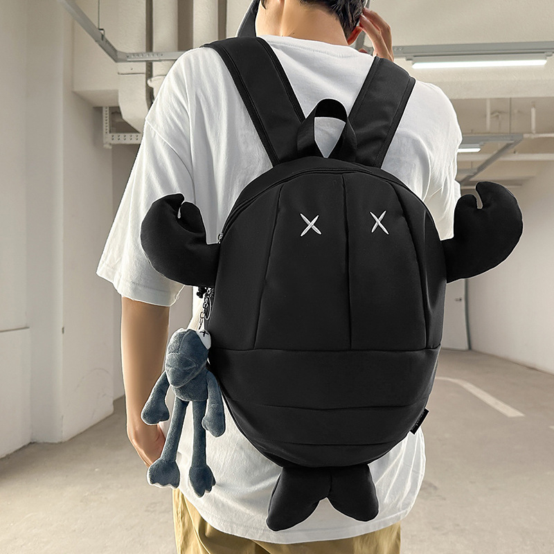 Unisex lobster stiilis kaks õla seljakott, 20–35 L nailon, tänavustilu, õhu-padi rihm, 2025 kevad