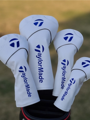 TLM universālais stila ādas golfa kluba galvas vāciņš, piemērots koka šaftam – ūdensizturīgs