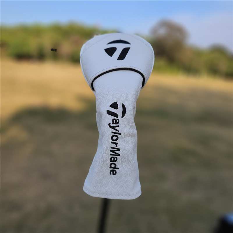TLM universālais stila ādas golfa kluba galvas vāciņš, piemērots koka šaftam – ūdensizturīgs