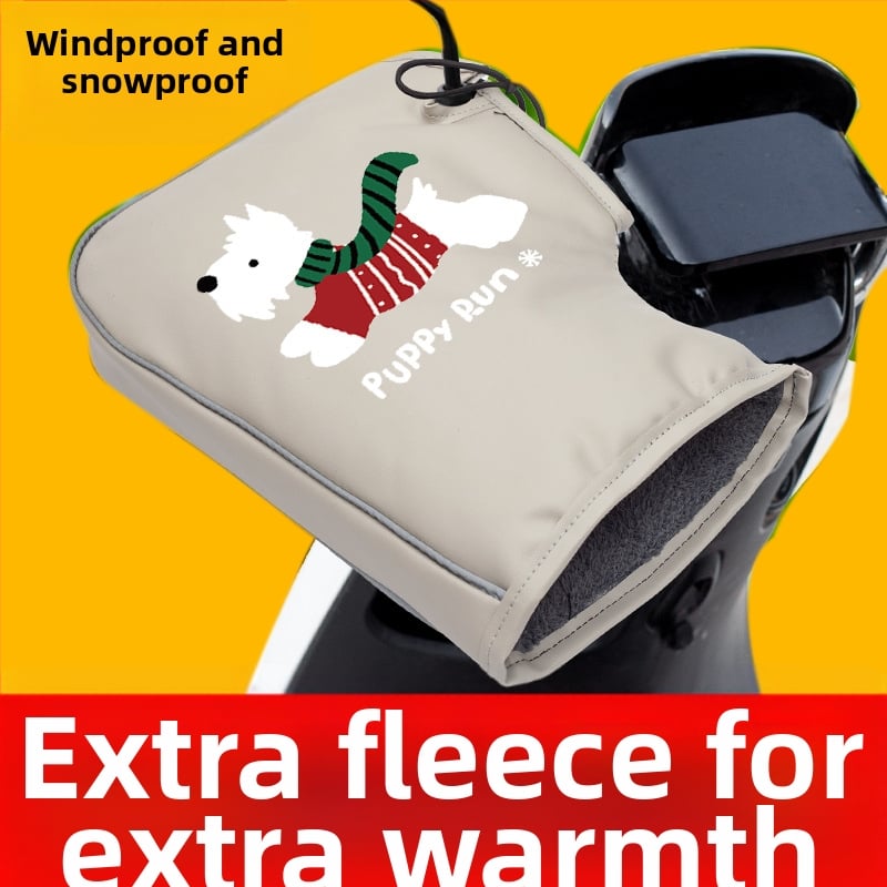 Ziemas PU velosipēdu cimdi, unisex, pieaugušie