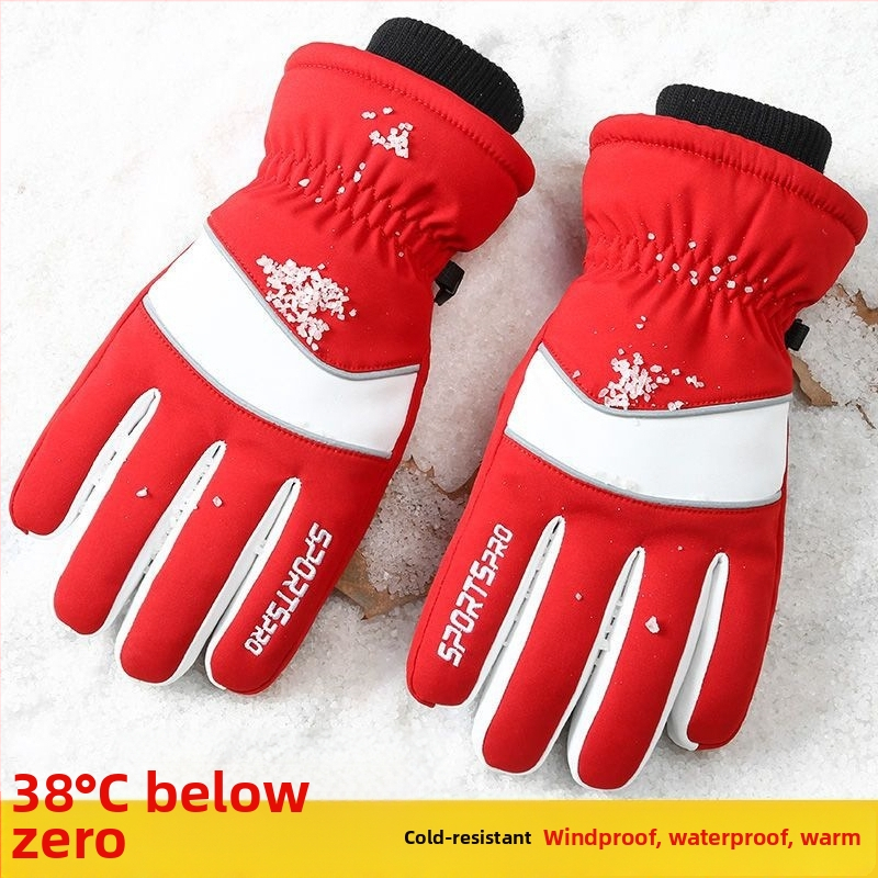 Rukavice - Lyžiarske rukavice (Unisex, Nylon, Univerzálny vek, Skladom)