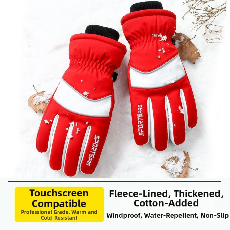 Cimdi - Slēpošanas cimdi (Unisex, Nylon, Universāla vecuma grupa, Noliktavā)