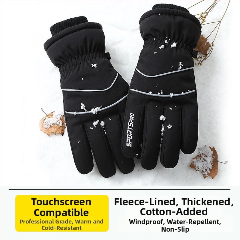 Cimdi - Slēpošanas cimdi (Unisex, Nylon, Universāla vecuma grupa, Noliktavā)