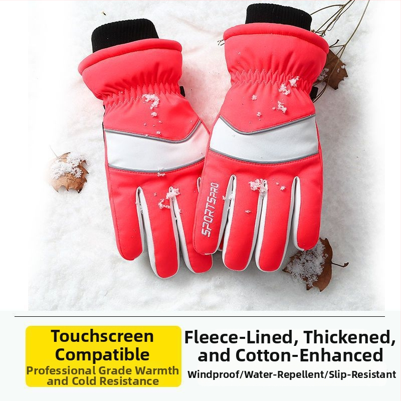 Cimdi - Slēpošanas cimdi (Unisex, Nylon, Universāla vecuma grupa, Noliktavā)