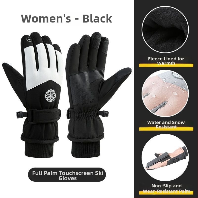 Cimdi - Slēpošanas cimdi (Unisex, Nylon, Universāla vecuma grupa, Noliktavā)