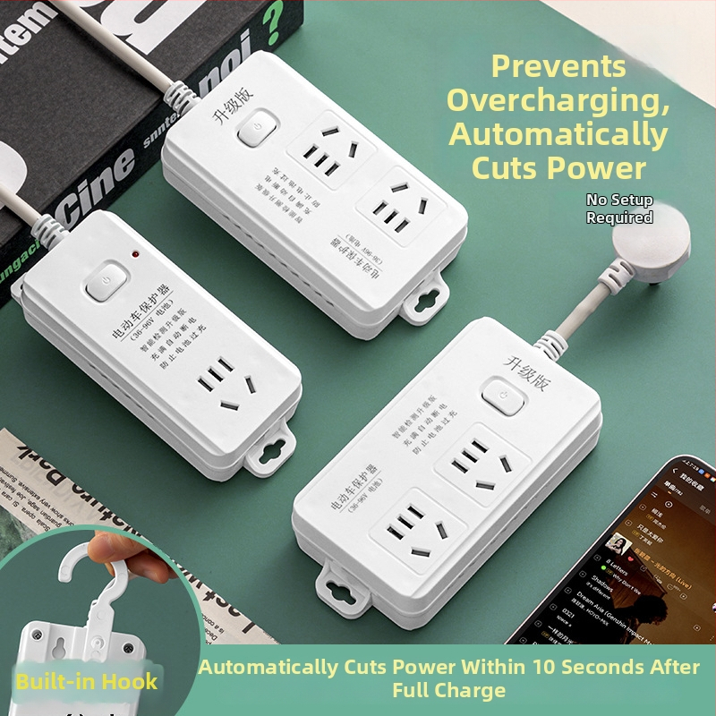 Зарядна защита за електромобили със кука, автоматично изключване и таймер – гнездо за захранване; нов национален стандарт; Sky Rabbit; CCC сертификация; приложение: домашно ползване и EV зареждане; тип: жично гнездо