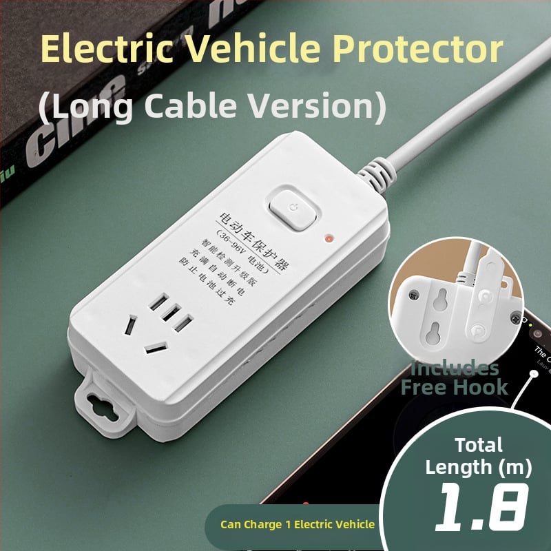 EV uzlādes aizsardzība ar āķi, novērš pārlādēšanu, automātiskā izslēgšana un taimeris kontaktligzdā; jauns nacionālais standarts, Sky Rabbit zīmols, CCC sertifikācija; piemērots mājsaimniecībai un EV uzlādei; tips: vadu pieslēguma kontaktligzda